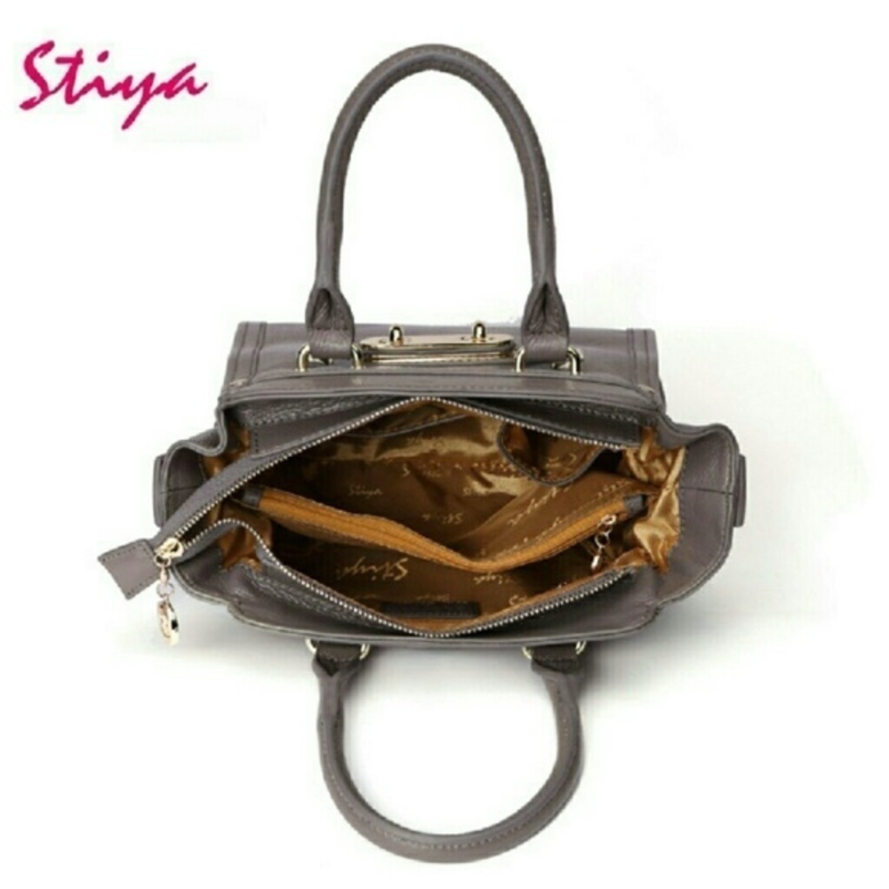 STIYA Genuine Leather 100% Authentic Handbag - Picture 4 of 4